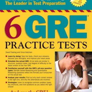 Barron's 6 GRE Practice Tests (Second Edition) - eBook