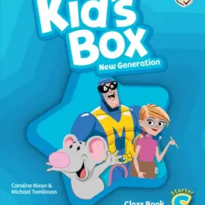 Kid's Box New Generation Starter (American English) [High Quality PDF + Resources]