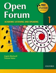 Open Forum – Academic listening and speaking 1 (PDF, Resources)