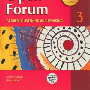 Open Forum - Academic listening and speaking 3 (PDF, Resources)
