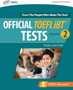 Official TOEFL iBT Tests Volume 2 Third Edition 2021