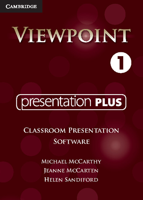 Viewpoint 1 – Presentation Plus (Windows)