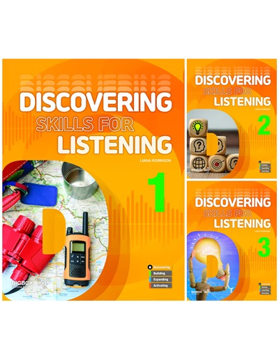 Discovering Skills for Listening (3 Levels) 1, 2, 3 - PDF, Resources