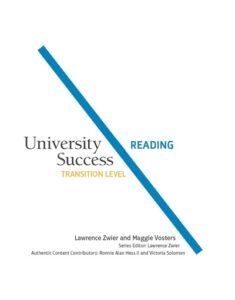 University Success Reading Transition Level – Original PDF, Resources